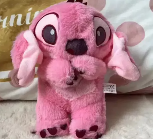 Vista 2 de Peluche Stitch Que Respira Y Brilla